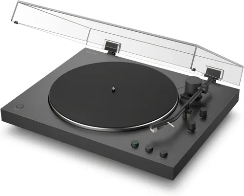 Vista 9 de Sony - Tocadiscos PS-LX310BT de cinturón: Reproductor de discos de vinilo inalámbrico, totalmente automático con Bluetooth y salida USB