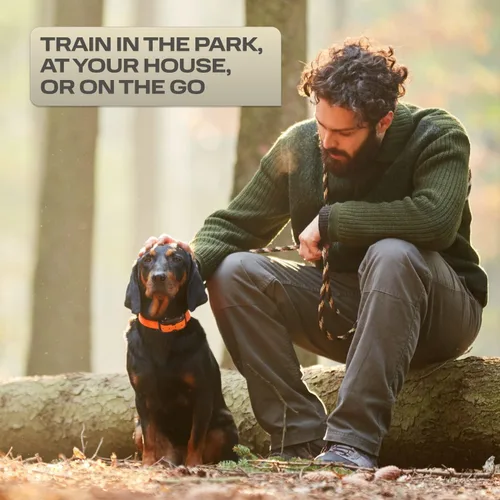 Vista 5 de PetSpy Collar de choque Premium para entrenamiento de perros, con vibración, choque y pitido, recargable e impermeable, E-collar, El mejor