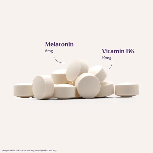 Vista 4 de Natrol Melatonina 5 mg, suplemento dietético para un sueño reparador, suplementos de sueño para adultos, 60 tabletas de melatonina, suministro