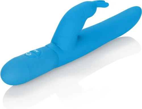 Vista 8 de CalExotics Posh - Conejito de silicona de 10 funciones, azul (SE-4540-10-3)