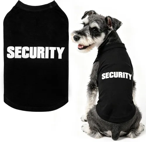 Vista 25 de BINGPET Bad to The Bone - Camiseta de algodón suave para cachorros, transpirable, ligera, para disfraz de perro, chaleco sin mangas, lavable a