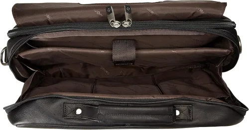Vista 5 de Samsonite Colombian Leather Flap-Over Messenger Bag