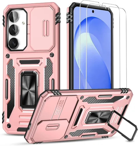 Vista 43 de Funda para teléfono Samsung Galaxy A15 5G, [protección contra caídas de grado militar de 15 pies]