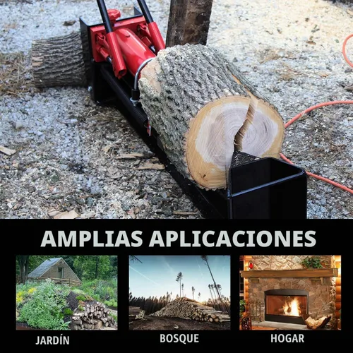 Vista 5 de Divisor de troncos hidráulico manual inalámbrico BIG RED - Divisor de madera manual