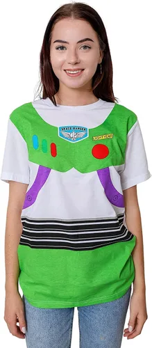 Vista 3 de Toy Story Buzz Lightyear - Disfraz de astronauta para adulto