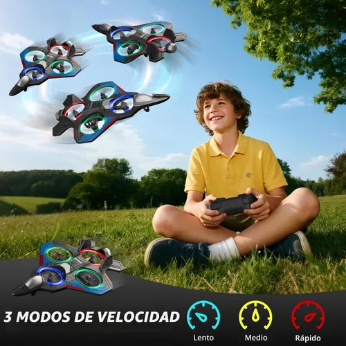 Vista 3 de 4DRC RC Planes Aviones de control remoto para niños y adultos, negro, 2