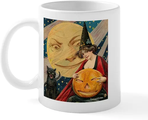 Vista 57 de CafePress Sincere Pumpkin Patch Mug Taza de café de cerámica de 11 oz (11.0 fl oz)