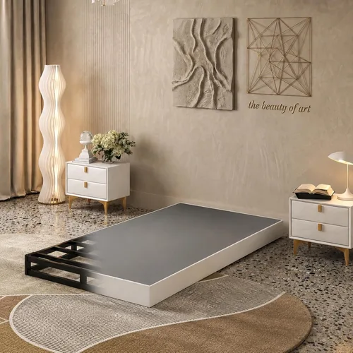 Vista 6 de JWIFSEF Base de perfil bajo Twin Box Spring de 5