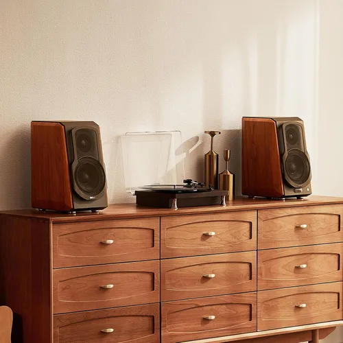 Vista 5 de Edifier S1000W WiFi Audiophile Active, bocinas de estante 2.0, 120W RMS sistema de sonido HiFi Bluetooth inalámbrico compatible con Alexa