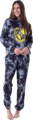 Vista 3 de INTIMO Harry Potter Hogwarts Houses Tie Dye - Conjunto deportivo con capucha para mujer
