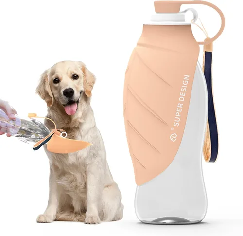 Vista 8 de SUPERDESIGN Botella de agua para perro, botella de agua portátil para perros pequeños a grandes, botella de agua de viaje para perros a prueba