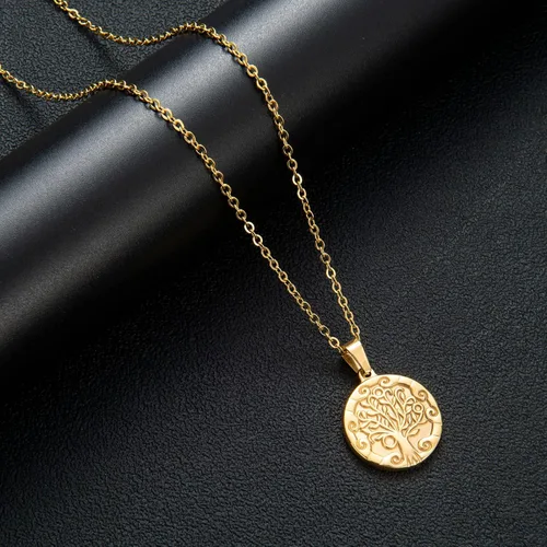Vista 7 de Paquete de 20 cadenas de collar chapadas en oro de acero inoxidable a granel para fabricación de joyas, 16 pulgadas