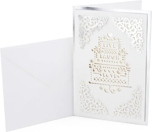Vista 7 de Tarjeta de boda Hallmark Signature (novia y novio)
