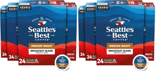 Vista 9 de Seattle's Best Coffee 6th Ave Bistro - Cápsulas K-Cup de tostado oscuro, 6 cajas y 60 cápsulas Cápsulas Arabica K-Cup para cafeteras Keurig; 6th