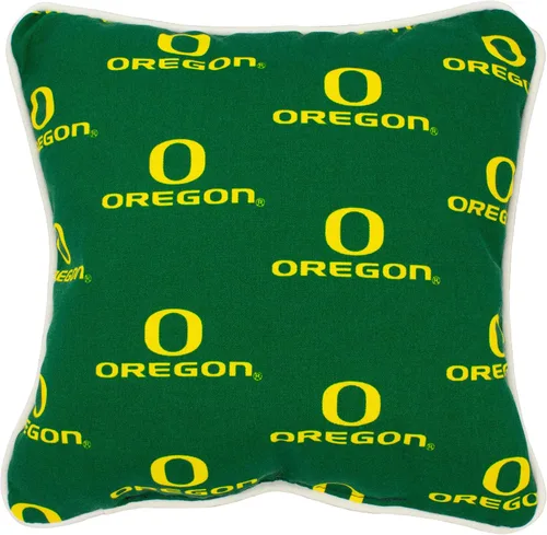 Vista 17 de College Covers Almohada decorativa para exteriores, 16 x 16 pulgadas, tigres caoba