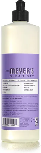 Vista 162 de Mrs. Meyer’s Clean Day - Detergente líquido para platos, aroma a lavanda, botella de 16 oz