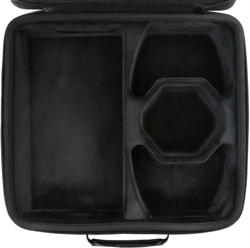 Vista 5 de co2CREA Hard Travel Case Replacement for Xbox Series S Game Console Wireless Controller (Black Case)