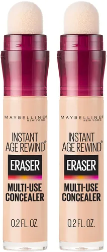 Vista 17 de Maybelline Instant Age Rewind Eraser Foundation con SPF 20 y provitamina B5 hidratante, 110, 1 unidad