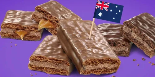 Vista 5 de Arnott's Tim Tam - Paquete de 5 variedades – Original caramelo masticable, menta oscura, chocolate negro y chocolate extra – Surtido de galletas