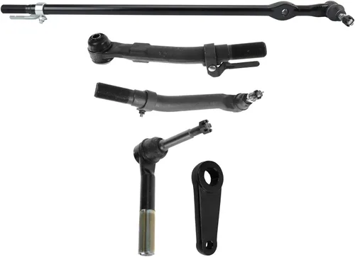 Vista 350 de TRQ Kit de dirección delantera con barra de acoplamiento de fuelle de piñón y cremallera compatible con Toyota Echo 2000-2005