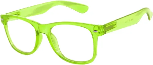Vista 22 de OWL Los lentes transparentes de colores para niños protegen los ojos de los niños de UVB UVA Negro