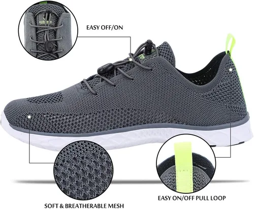 Vista 125 de ALEADER - Zapatillas acuáticas de secado rápido para hombre