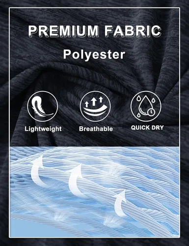 Vista 4 de MAGCOMSEN Camisetas sin mangas para hombre, de secado rápido, para entrenamiento, gimnasio, musculación, camiseta atlética para culturismo