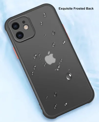 Vista 6 de ZEZHOU Funda para iPhone 11, a prueba de golpes, para iPhone 11, protección contra caídas de grado militar, carcasa protectora rígida delgada negro