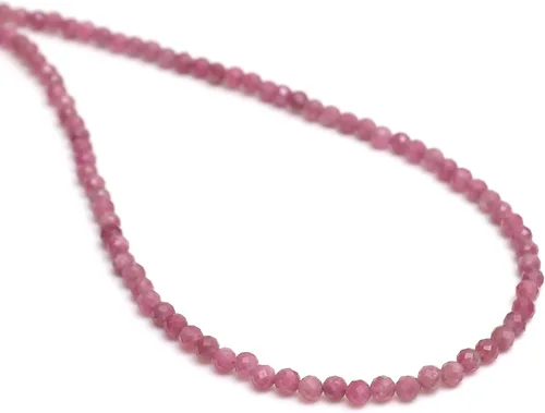Vista 13 de Gempires - Collar de cuentas de piedras naturales hechas a mano, joyería de cristal hipoalergénica de 20 pulgadas, chapado en oro, joyería de moda