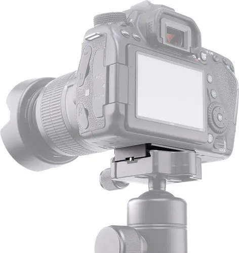 Vista 6 de Fotga PU50 50mm/1.96in Aluminio Arca Swiss Mount Placa de liberación rápida con montaje de tornillo de 1/4 "para cabeza de bola de trípode de cámara
