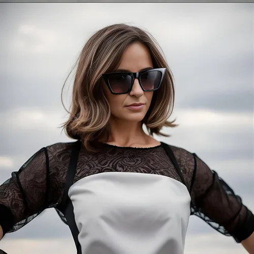 Vista 3 de FEISEDY Gafas de sol de lectura para mujer, gafas de sol con lector de ojo de gato de moda para hombres B4120