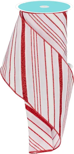 Vista 17 de Cinta patriótica roja, blanca y azul – 4 pulgadas x 10 yardas, 4 de julio, 250 aniversario de Estados Unidos, borde con cable, bandera Bandera