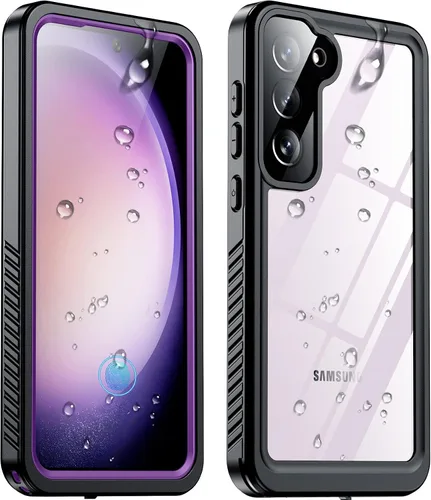 Vista 9 de Temdan Funda para Samsung Galaxy S23, Impermeable con Protector de Lente y Pantalla Incorporado [Cuerpo Completo Resistente a Golpes][Resistente a