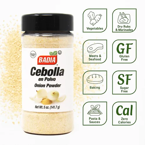 Vista 2 de Cebolla en Polvo de Cebolla en Polvo - 5 oz - Badia Spices