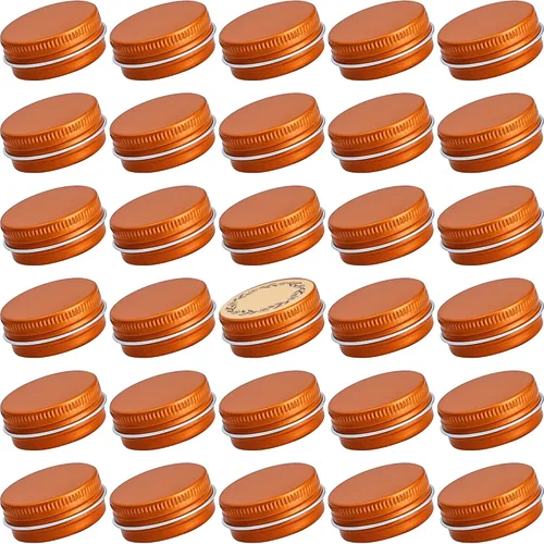 Vista 11 de Latas de aluminio con tapa de rosca plateada de 0.5 oz (0.5 fl oz) con Plata