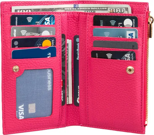 Vista 25 de Grande -2804 Cartera para mujer, Naranja, Minimalista
