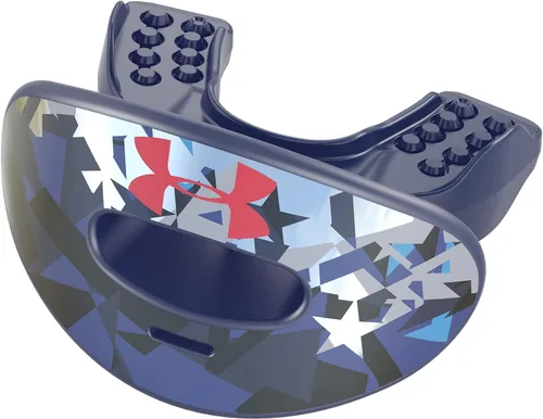 Vista 8 de Under Armour Air - Protector labial para fútbol, protección bucal completa, compatible con brákets, ajuste instantáneo