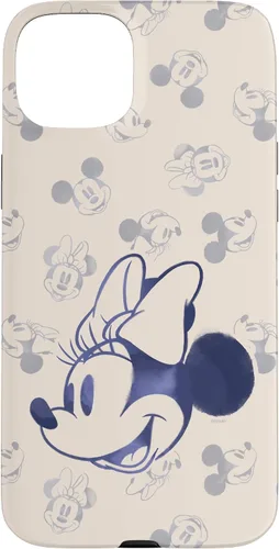 Vista 9 de Funda clásica retro vintage para iPhone 16 Disney Minnie y Mickey Mouse Heads