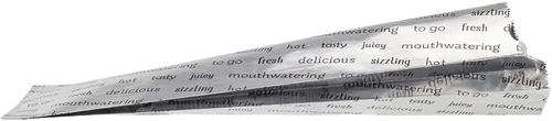Vista 15 de Restaurantware Bag Tek - Bolsas para perros calientes de 3.7 x 1.2 x 12 pulgadas, 100 envoltorios grandes para perros calientes, resistentes al
