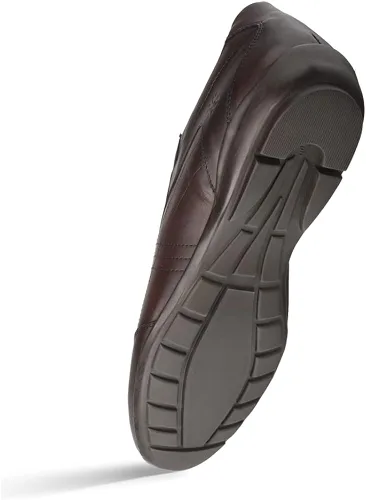 Vista 2 de Mezlan R600 - Tenis de moda de lujo para hombre hechos de piel de becerro en una suela de goma contorneada hechos a mano en España ancho mediano