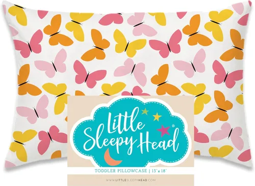 Vista 42 de Funda de almohada para jóvenes Little Sleepy Head - 100% funda de almohada de algodón y hipoalergénica - Funda de almohada envolvente de ajuste
