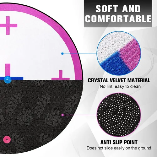 Vista 3 de VR Mat - 40" Round Anti Fatigue Floor Mat (40)