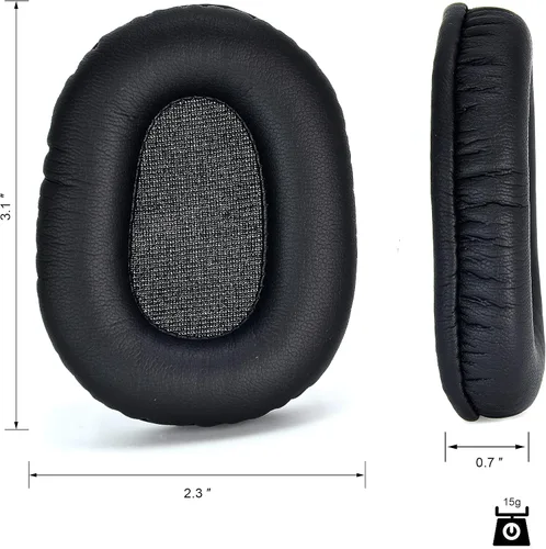 Vista 9 de B450-XT Mod Kit almohadillas para los oídos + espuma para micrófono, funda de repuesto defean para almohadillas compatibles con auriculares