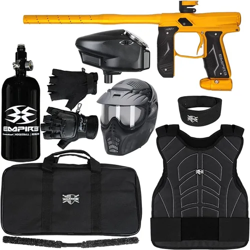 Vista 10 de Action Village Empire Axe 2.0 Protector Level 3 Kit de pistola de paintball