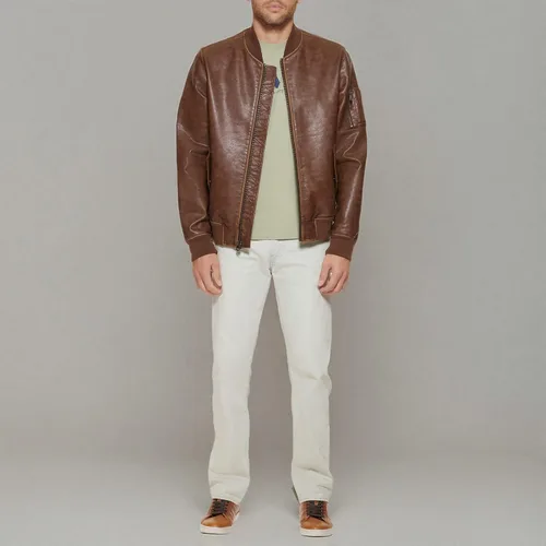 Vista 7 de Chaqueta universitaria bomber de piel sintética Levi's para hombre