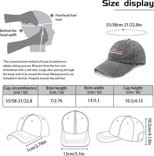 Vista 3 de Hats for Men Baseball Cap Adjustable Hats for WomenPeople CapMy Pronounns are We The Peoplee Dad Hat