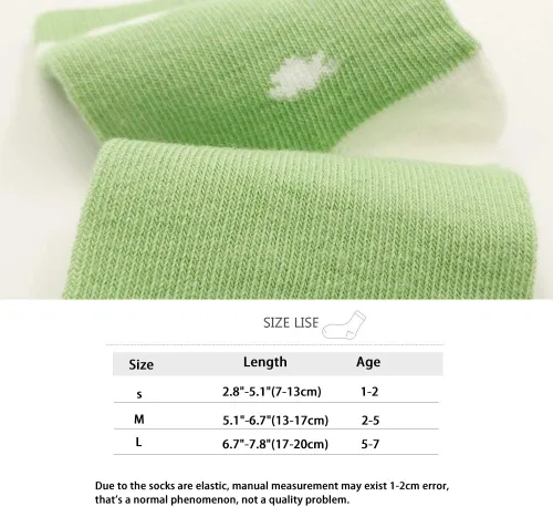 Vista 5 de Zumou Paquete de 10 calcetines de algodón para niñas pequeñas