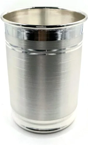 Vista 6 de Vidrio con sello de plata pura 999 - Estilo #03 (vidrio 2.75 pulgadas - 1.41 oz)