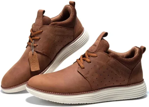 Vista 2 de Arkbird Mocasines de cuero, zapatos casuales sin cordones para hombre
