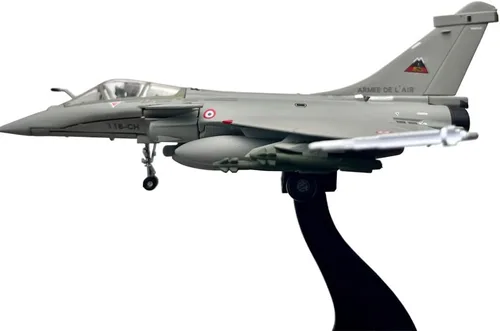 Vista 8 de 1:100 France Rafale C Libia War Fighter Jet Avión de metal militar fundido a troquel modelo para colección o regalo (Rafale)